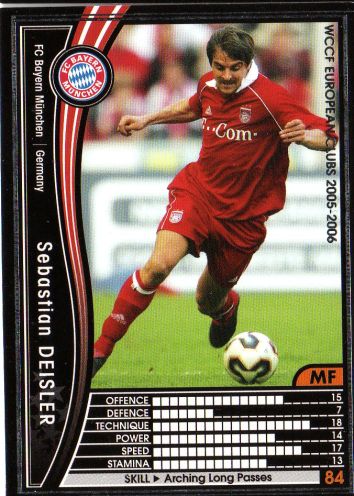 Fußball Nationalspieler DFB Sebastian Deisler Fan Big Card Edition B47