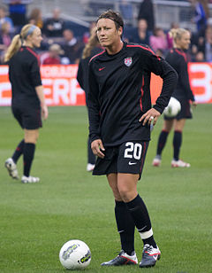 Abby Wambach Dimensions & Drawings